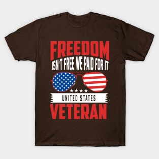 Funny 4th of July Veteran T-Shirt